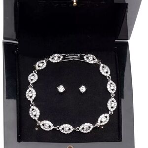 GIVENCHY CRYSTAL BRACELET WITH STUDS